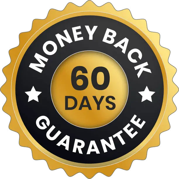 Prostadine 60 day money back guarantee badge